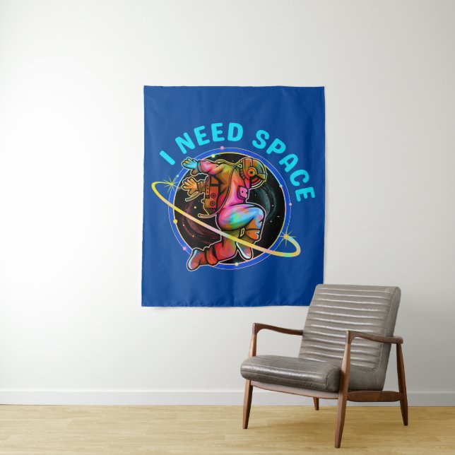I NEED SPACE  TAPESTRY (In Situ)