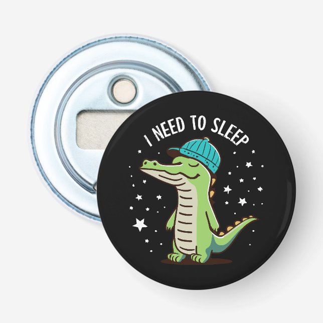 i need to sleep bottle opener (Front)