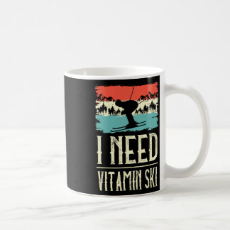 I Need Vitamin Skiing Lover Ice Ski Winter Sport S Coffee Mug