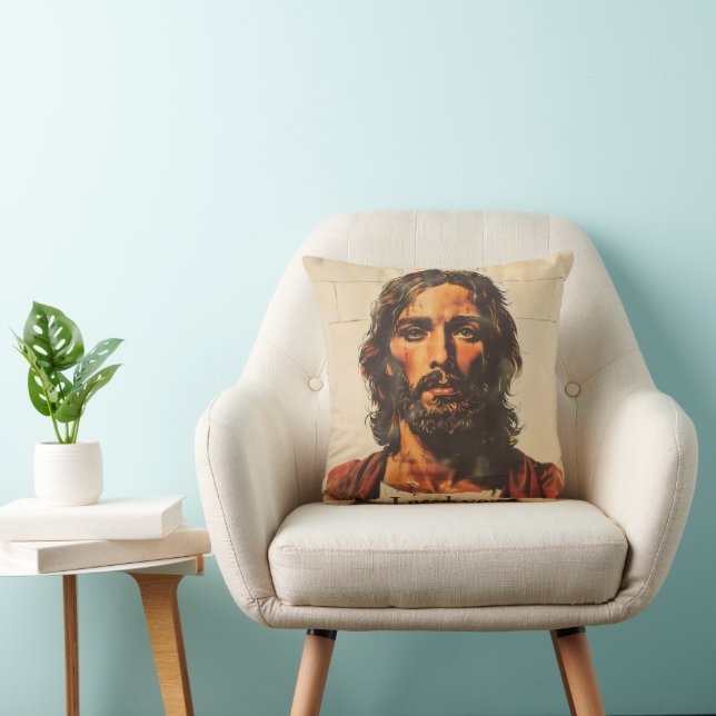 I Need You Retro Christ Cushion (Chair)