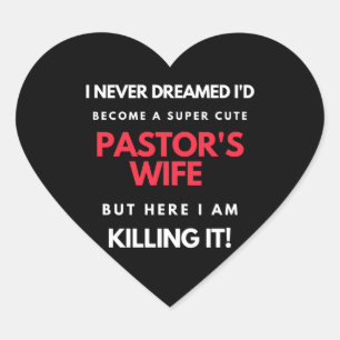 I Never Dreamed I'd Become A Super Cute Heart Sticker