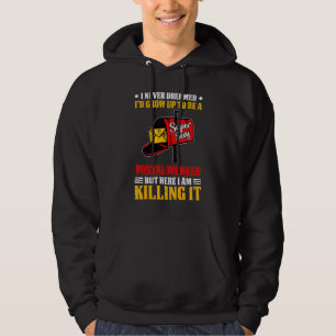 I Never Dreamed Postal Worker Mailman & Postman Ma Hoodie