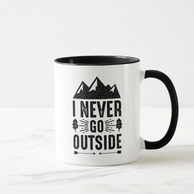I Never Go Outside Mug (Right)
