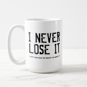 I Never Lose It Dirt Bike Motocross Mug Funny