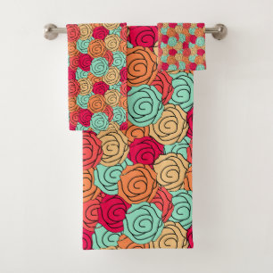 I Never Promised You a Rose Garden Bath Towel Set