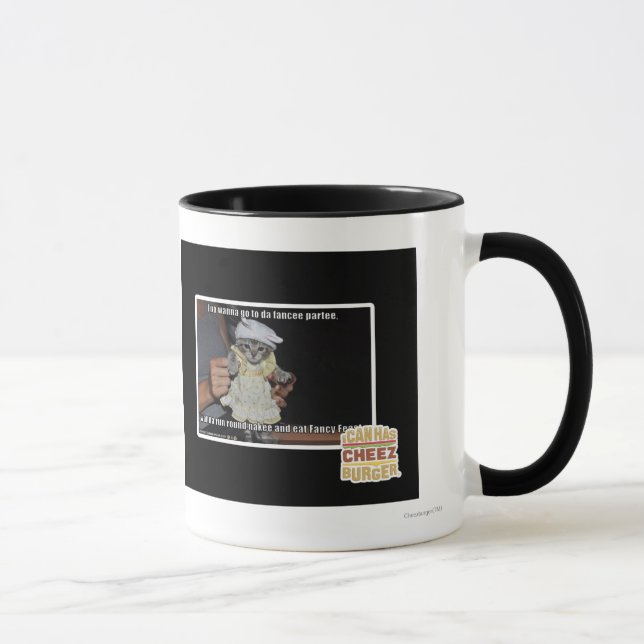 I no wanna go to da fancee partee mug (Right)