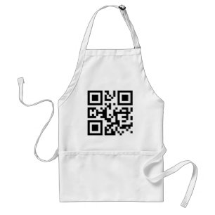 I❤NY -- QR Code Standard Apron