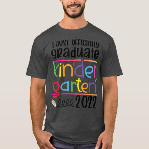 I Officially Graduated Kindergarten Kids Graduatio T-Shirt