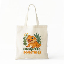 I Only Bite Sometimes – Funny Bearded Dragon