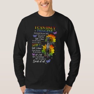 I Only Can Imagine Faith Christian Faith Jesus God T-Shirt