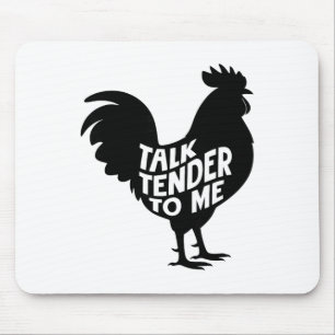 I Only Eat Chicken Tenders Funny Picky Eater Foodi Mouse Pad