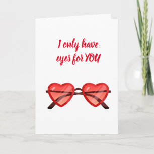 I ONLY HAVE EYES "FOR YOU" ANNIVERSARY  CARD