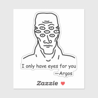 I only have eyes for you (from Argos)