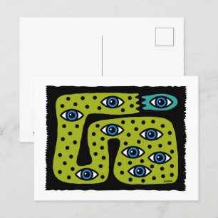 I Only Have Eyes For You Holiday Postcard