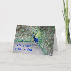 I only have eyes for you Valentine's day card