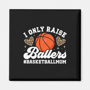 I Only Raise Llers Sketll Mom Sketll Player Mother Magnet