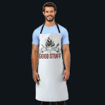 I only smoke the good stuff  apron<br><div class="desc">I only smoke the good stuff Apron Whether you are cooking at home, hosting a summer BBQ, or creating arts & crafts- do so in style with our fully customisable aprons! Made of a top quality polyester, our fully sublimation designs will definitely make a great impression on your guests. Available...</div>