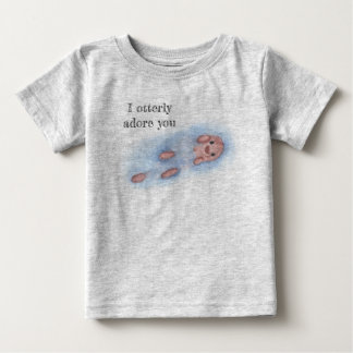 I otterly adore you toddler tshirt