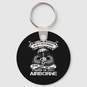 I Own-it Forever The Title Airborne Army Ranger Ve Key Ring