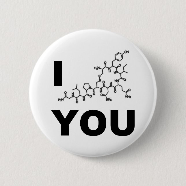 I (Oxytocin) You Button (Front)