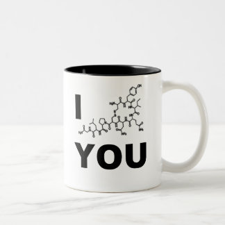 I (Oxytocin) You Two-Tone Coffee Mug
