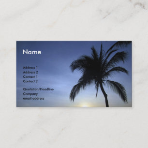 i palm business card