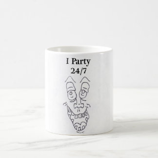I PARTY 24/7 COFFEE MUG