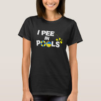 I Pee In Pools  Beach People Peeing Humourous Swim