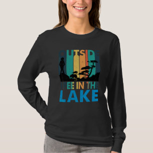 I Pee In The Lake Lake Summer I Pee Outside Campin T-Shirt