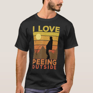 I Pee Outside Camping T-Shirt