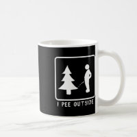I Pee Outside Funny Sarcastic Camping For Campers