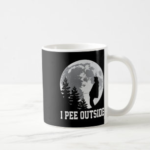 I Pee Outside I Love Peeing Outside Funny Camping Coffee Mug