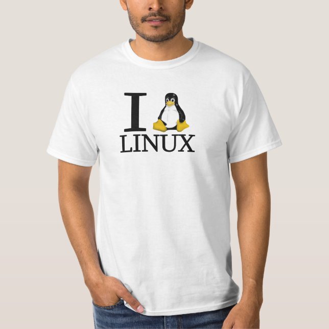 I Penguin Linux 2 T-Shirt (Front)