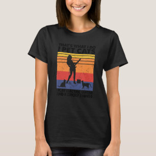 I Pet Cats I Play Electric Guitar & I Know Things T-Shirt