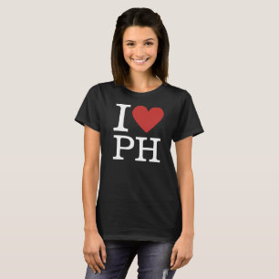 I ❤️ PH Philippines Custom Women's T-Shirt