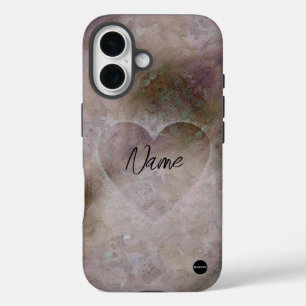 I phone Case Heart Mixed Colours HAMbWG