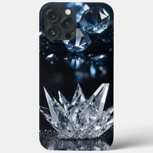 I phone case with crystal disign (Back)