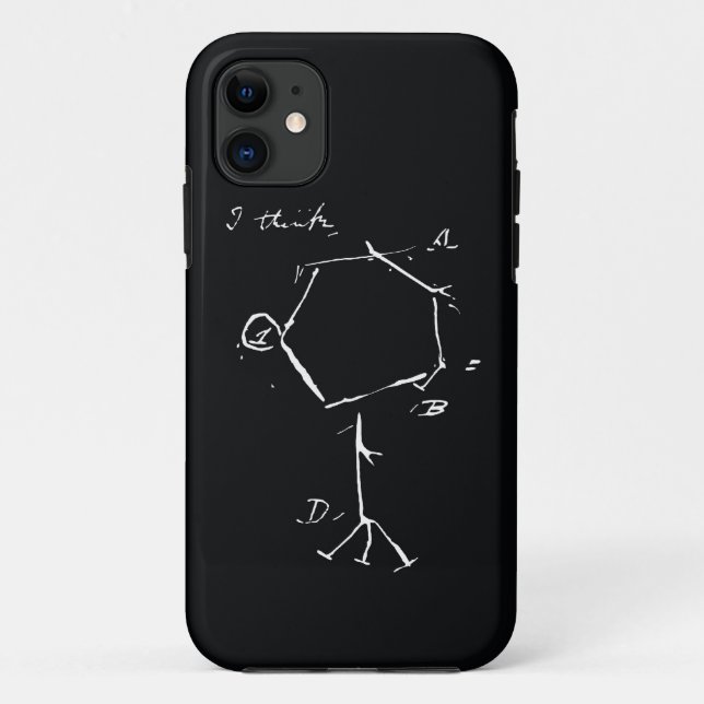 I-phone I-think Case-Mate iPhone Case (Back)