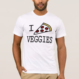 I Pizza Veggies T-Shirt