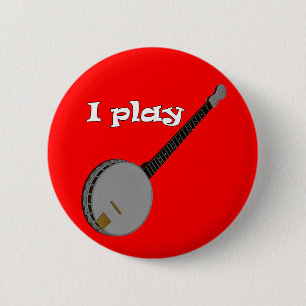 I Play Banjo Button