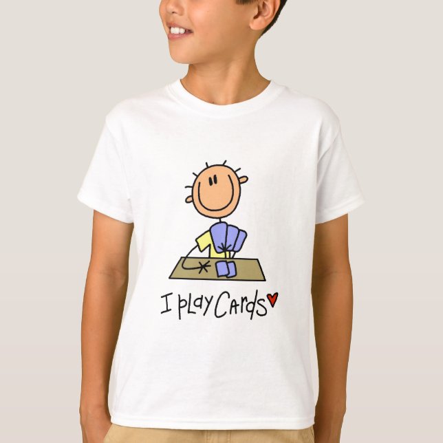 I Play Cards Tshirts and Gifts (Front)