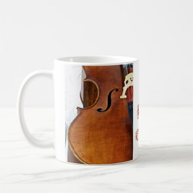 I play Cello Coffee Mug (Left)
