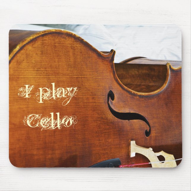 I play Cello Mouse Pad (Front)