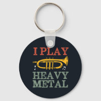 I Play Heavy Metal Funny Trumpet Player Music Puns