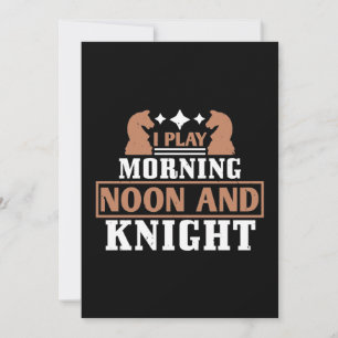 I Play Morning Noon And Knight Save The Date
