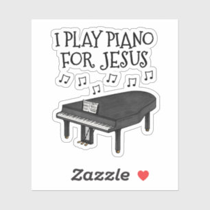 I Play Piano For Jesus, Grand Piano Church Pianist