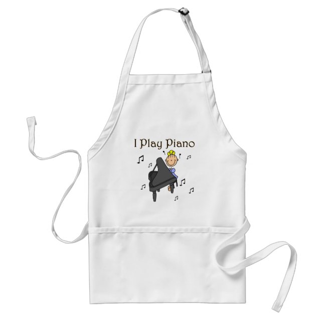 I Play Piano T-shirts and Gifts Standard Apron (Front)