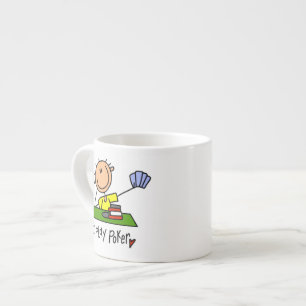 I Play Poker Espresso Cup