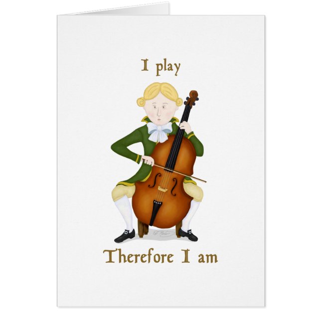 I Play Therefore I Am (Front)