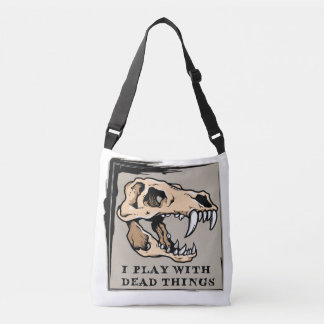 "I Play With Dead Things" Paleontology Tote Bag